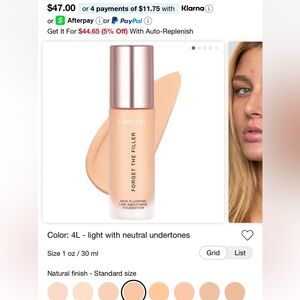 BRAND NEW LAWLESS FOUNDATION 4L